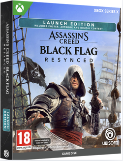 Assassin's Creed Black Flag Resynced Премьерное издание (Launch Edition) (диск для Xbox Series X, интерфейс и субтитры на русском языке)