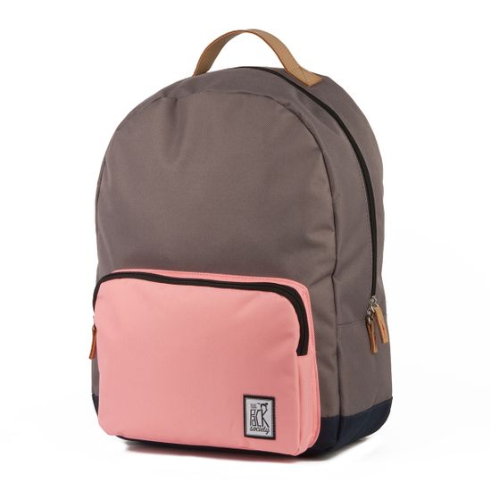 Рюкзак THE PACK SOCIETY Classic Backpack 999PCL702 (Разноцветный (Charcoal/Pink/Midnight Blue-03))