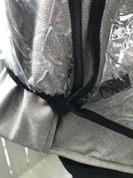 Дождевик для прогулочной коляски с окошком, ПВХ