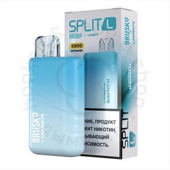 Одноразовая ЭСДН BRUSKO SPLIT L с ароматом баунти, 20 мг/см3, 2 мл (М)