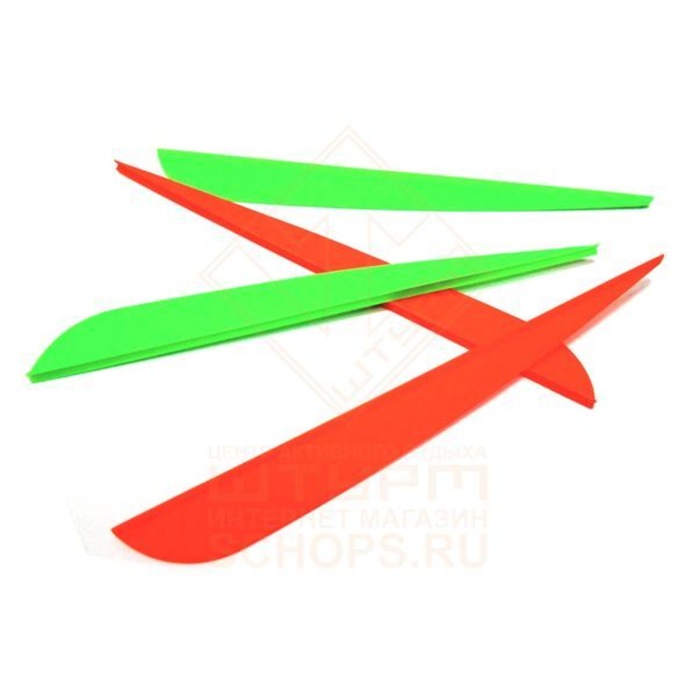 Оперение Poe Lang archery Arizona E-P 5", Yellow