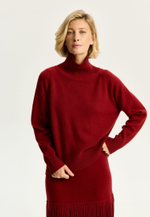 Свитер из кашемира с высоким воротом