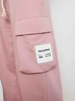 Брюки Toccotwo Карго Розовые