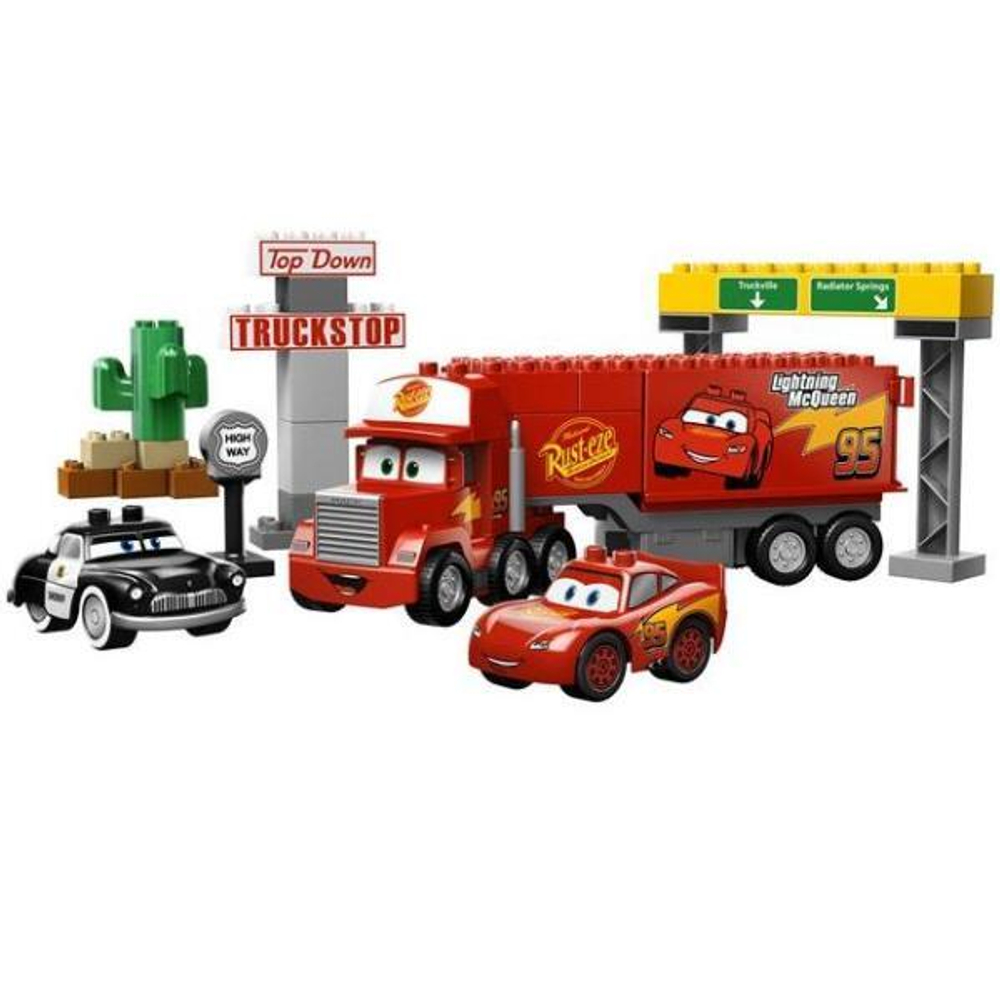 Lego mcqueen duplo online