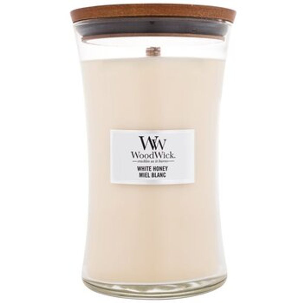 WoodWick White Honey Vase - Scented candle 609.5g