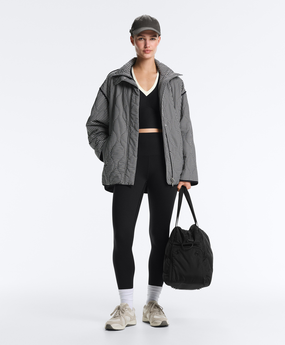 Oysho Майка Perfect-adapt с контрастными деталями, черный