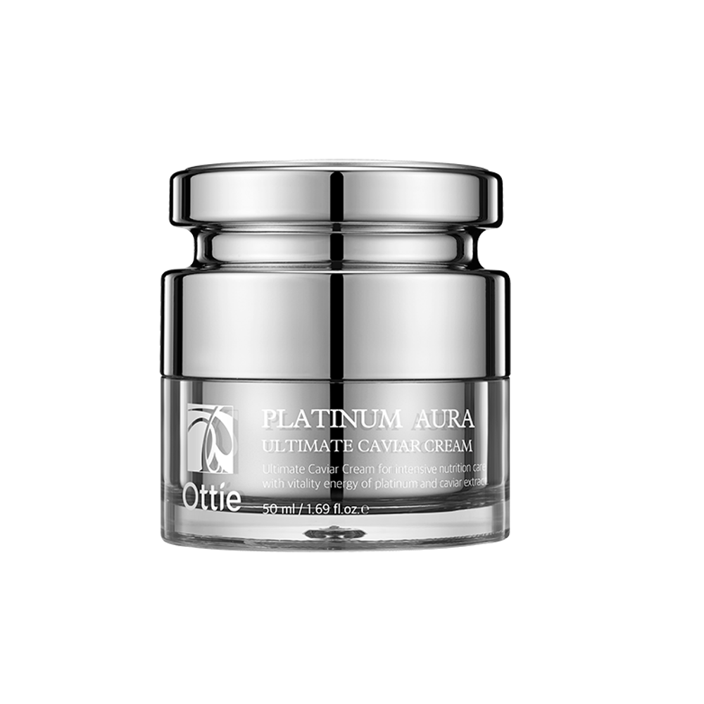 Крем с платиной Ottie Platinum Aura Ultimate Capsule Cream