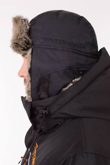 Шапка-ушанка "Winter storm" (чёрн)
