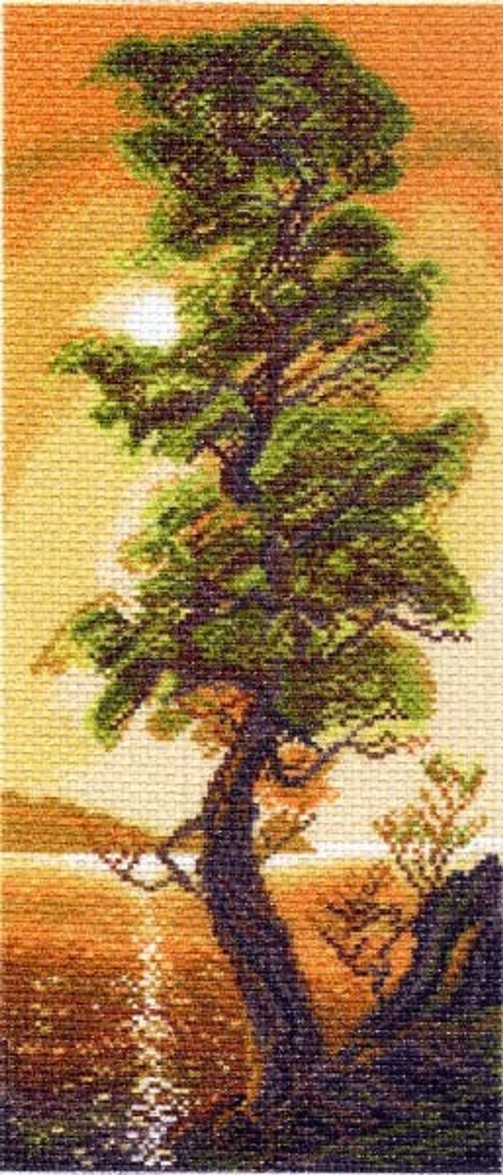 "Байкальский кедр"-1308 канва с рисунком