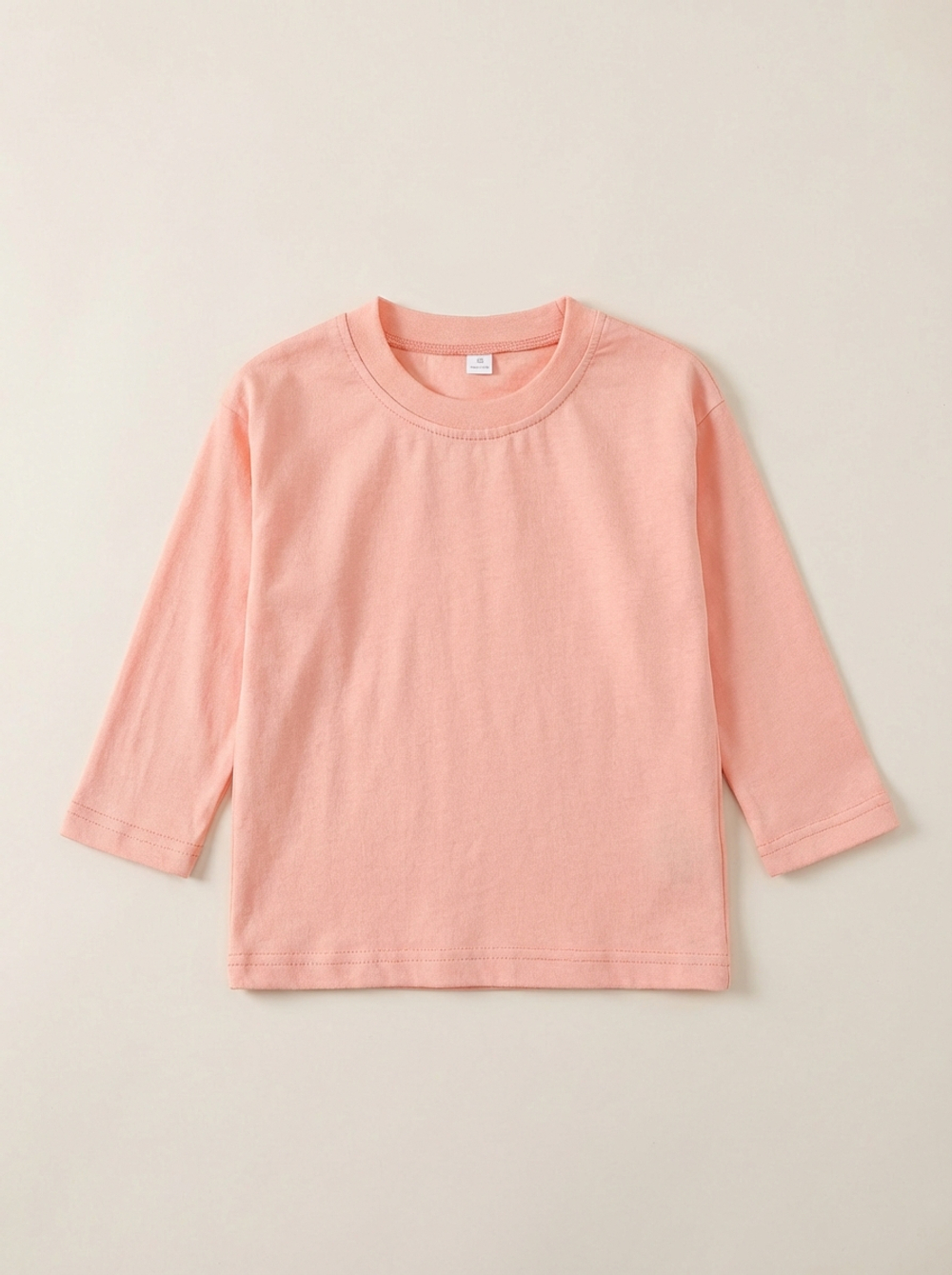 Лонгслив Сочный персиковый