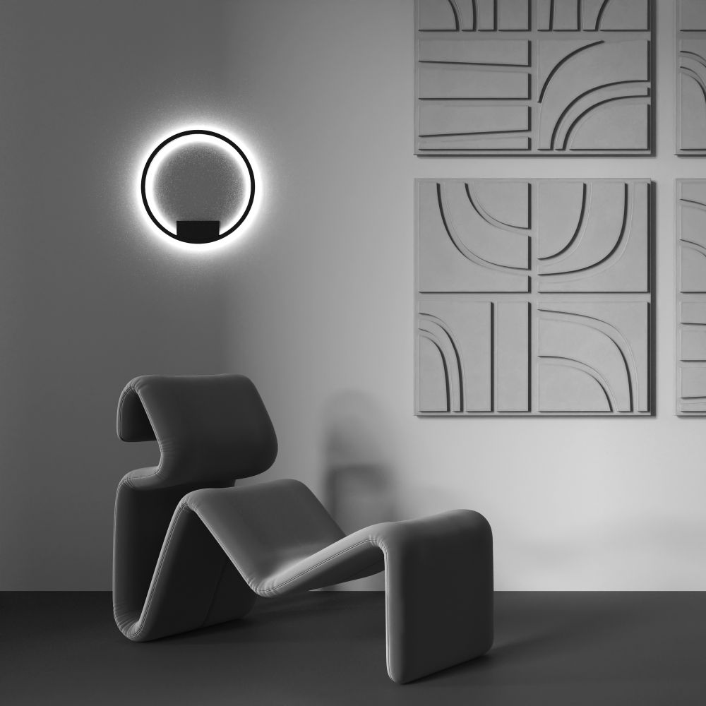 Светильник настенный светодиодный Maytoni Rim MOD058WL-L25BK