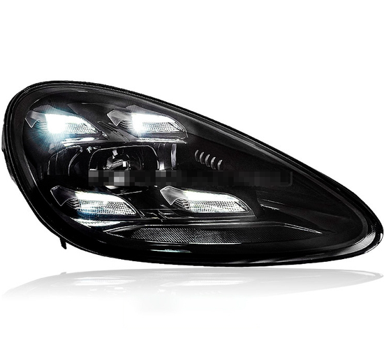 Передние фары Порше Кайен 958 2010-2014 V2 type [Комплект Л+П; ходовые огни; FULL LED]