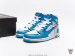 Кроссовки Off-White x Nike Air Jordan 1 "The Ten: UNC"