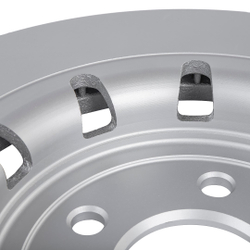 Диск тормозной передний с покрытием FORD Explorer 10-19/Flex 12-19/LINCOLN Mks 08-16 GANZ GIJ10341