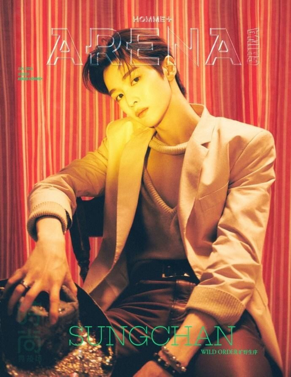 (ПРЕДЗАКАЗ) публикация ARENA HOMME (CHINA) - 2026.06 SUNG CHAN B Type