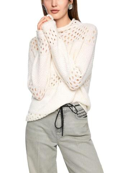 Marc Cain Свитер крупной вязки с добавлением шерсти альпаки