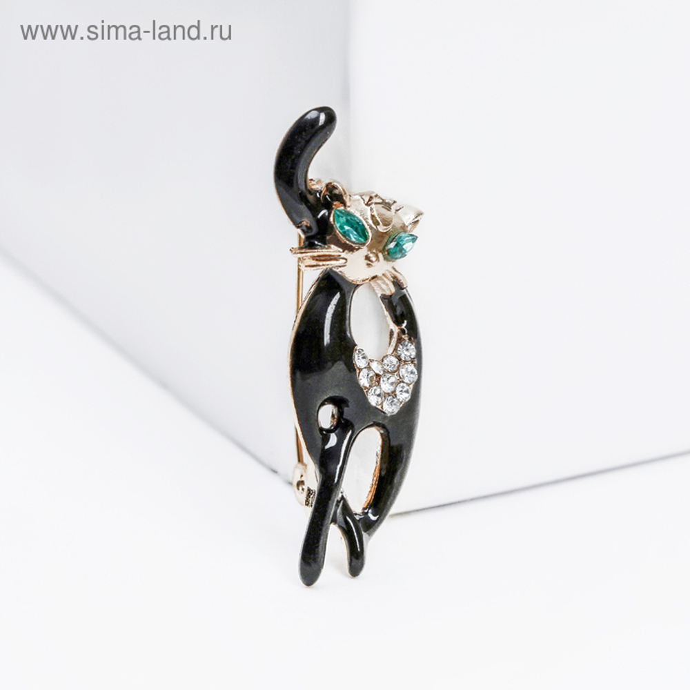 3918584 Брошь "Кошка"
