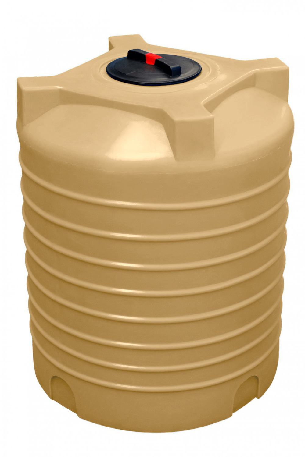 Ёмкость вертикальная Политим 1000 л. вертикальный (1030x1030x1270см;черный) - арт.560898