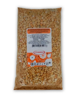 Крупа Горох колотый пак. прозрач. 800 гр. АЛИВИКО 2 шт.