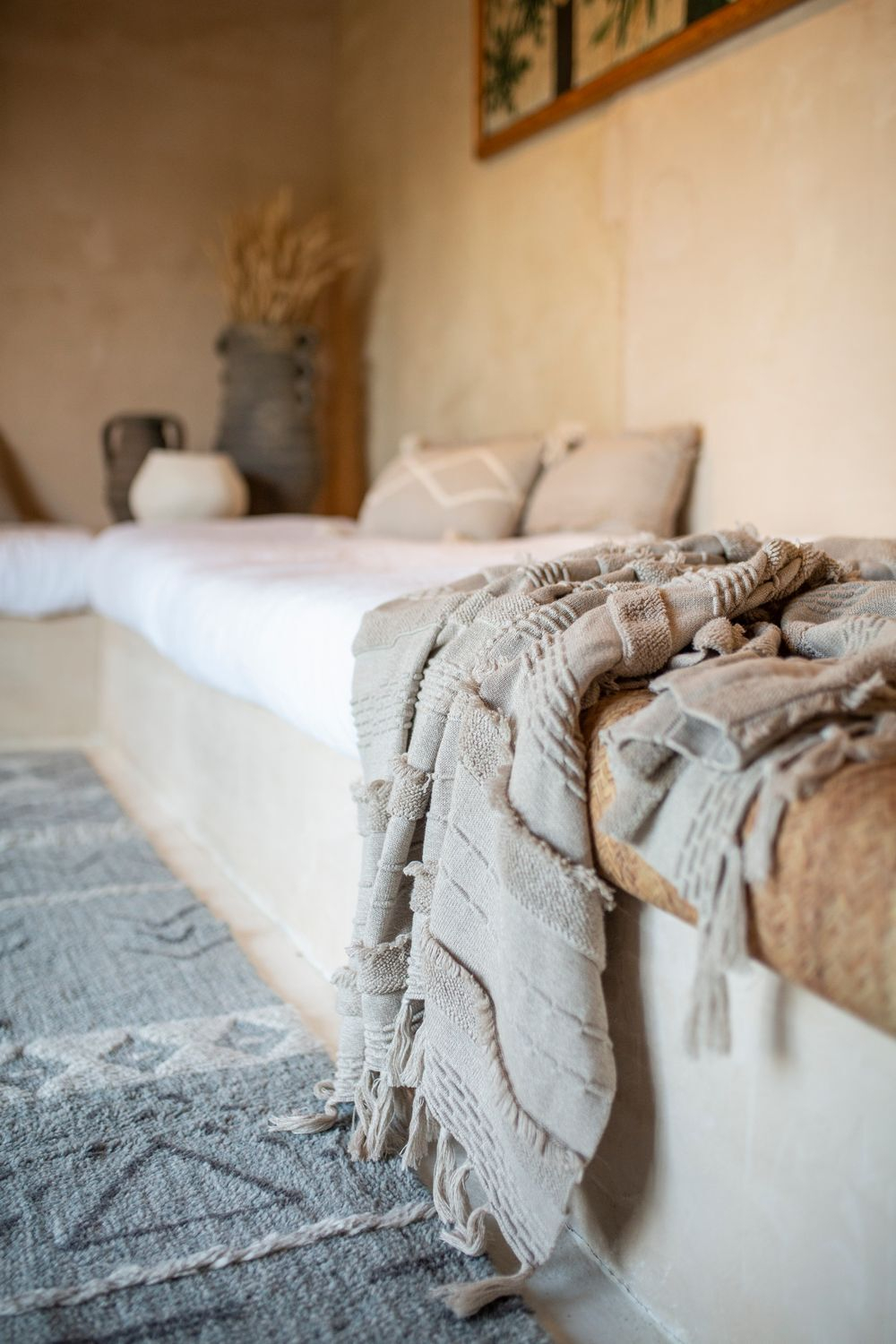 Шерстяной стираемый ковер Lorena Canals Lakota Night M (200 x140 см)