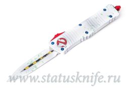 Нож Microtech Combat Troodon 142-1GBS Ghostbuster Slime Whiteфотография - 1