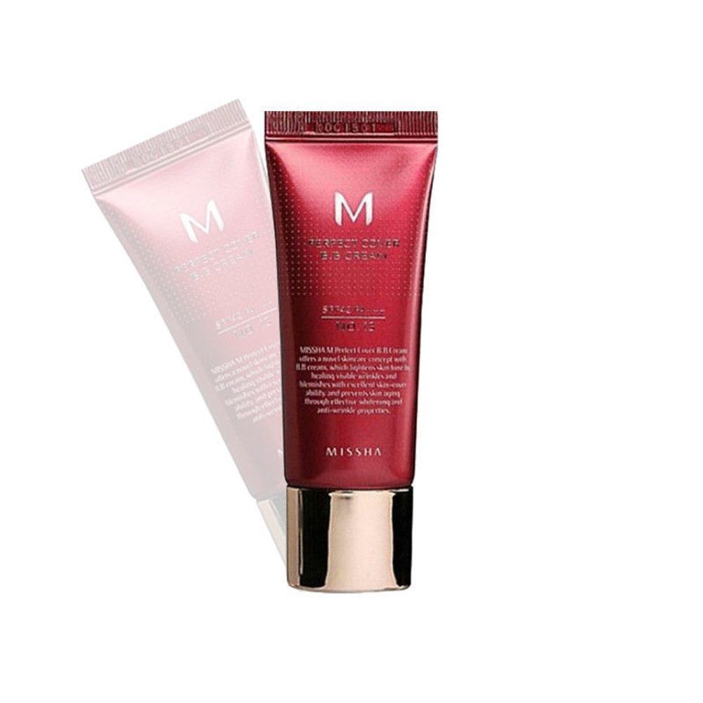 Крем BB для лица - Missha M Perfect cover BB cream SPF42/PA+++ (No.23)