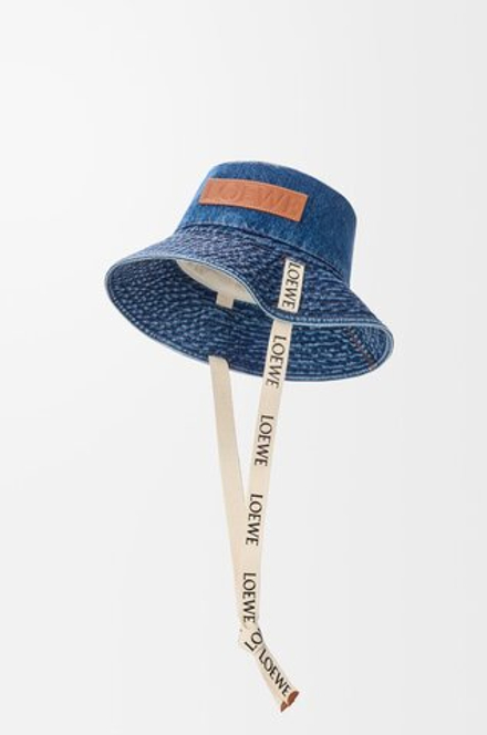 Loewe Шляпа из джинсовой ткани, синий