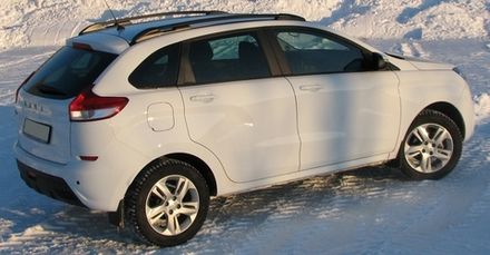 Рейлинги АПС на Lada X Ray