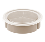 Менажница с крышкой 3 секции (3*300мл) М1124