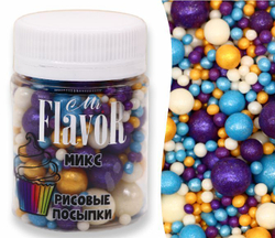 Посыпка рисовая Mr.FlavoR "Микс" 2510, 50 гр