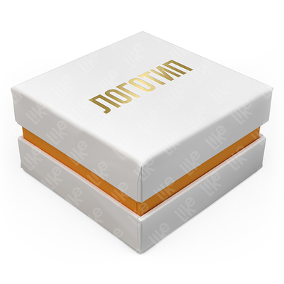 Футляр картонный с прослойкой, серия "Степ", 65х65х45 мм