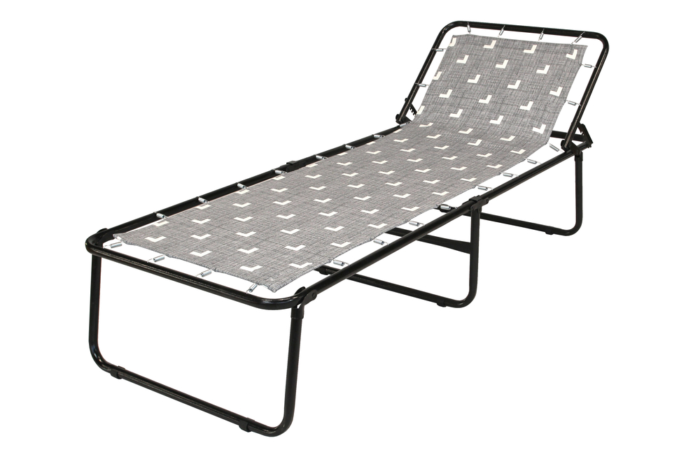 Кровать раскладная Соната жесткая арт.РП-700 (цвет ткани серый рис.тетрис (1 шт. в уп.)