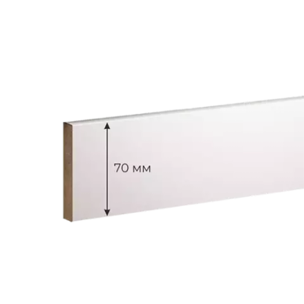 Вставка МДФ грунтованная под покраску, 70мм