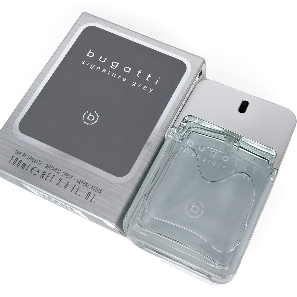 Bugatti Signature Grey— туалетная вода для мужчин.  Базовый аромат джентльмена. Спокойный, стильный, элегантный.