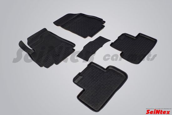 Резиновые коврики в салон Chevrolet Orlando (2010-2015) "Высокий борт"