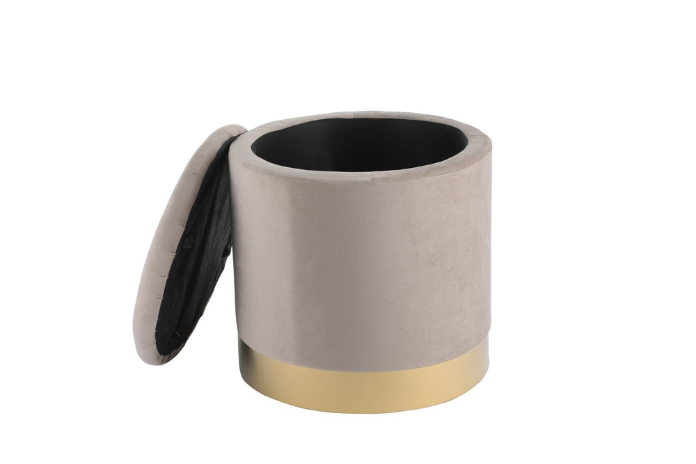 Пуф FS-006-40 темно бежевый