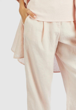 Брюки MARC AUREL 91694 пудра лен