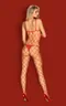 N 102 bodystoking Red