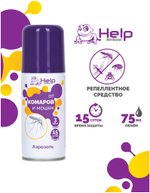 АЭРОЗОЛЬ ОТ КОМАРОВ И МОШЕК HELP 75МЛ 80220