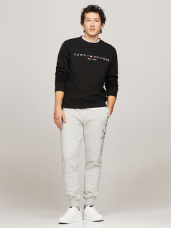 Свитшот Tommy Hilfiger Embroidered Tommy Logo Black