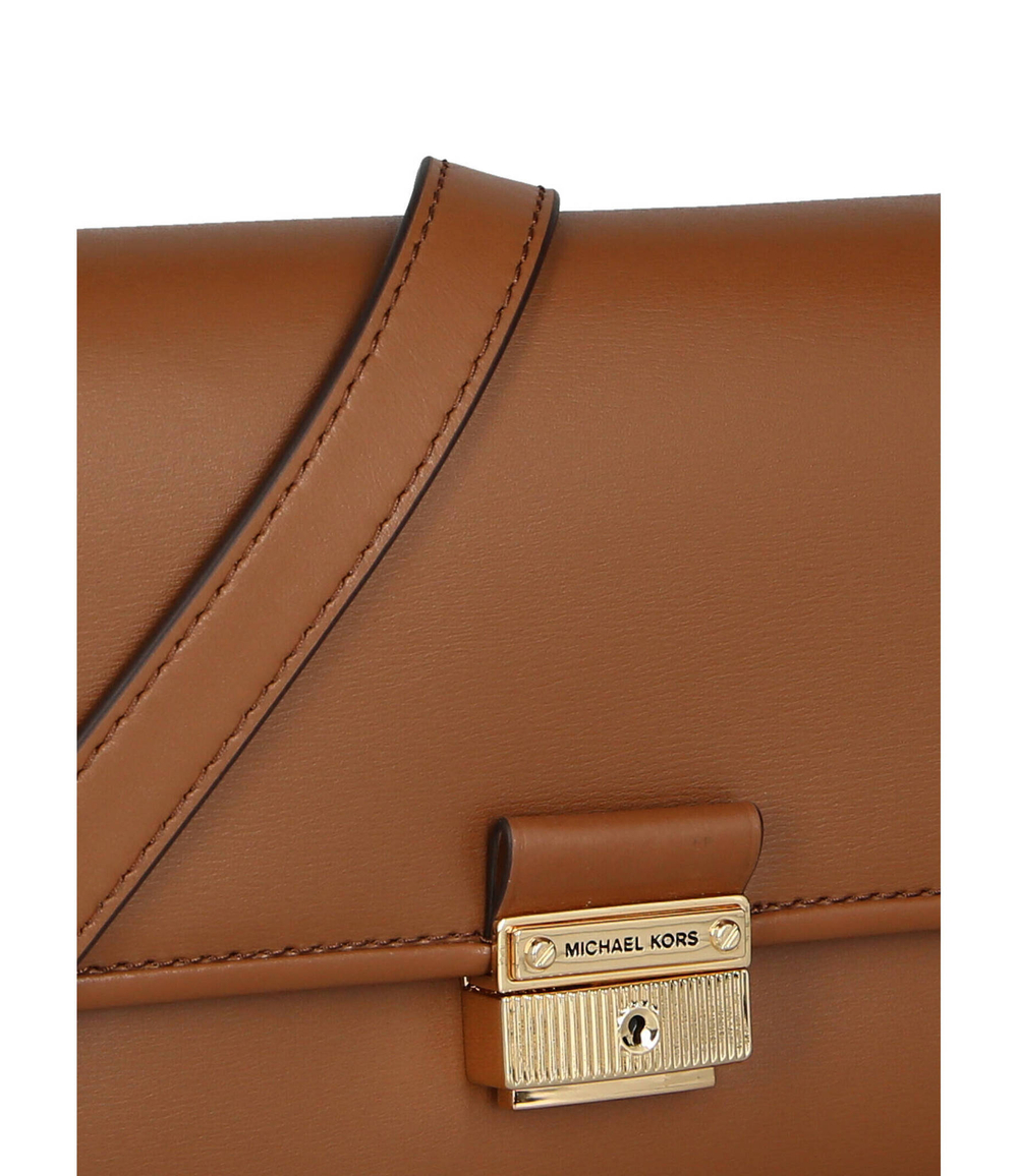 кожаная сумка-мессенджер bradshaw Michael Kors - коричневый(30S1G2BL1L)