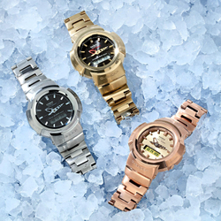 Японские наручные часы Casio G-SHOCK AWM-500D-1A с хронографом