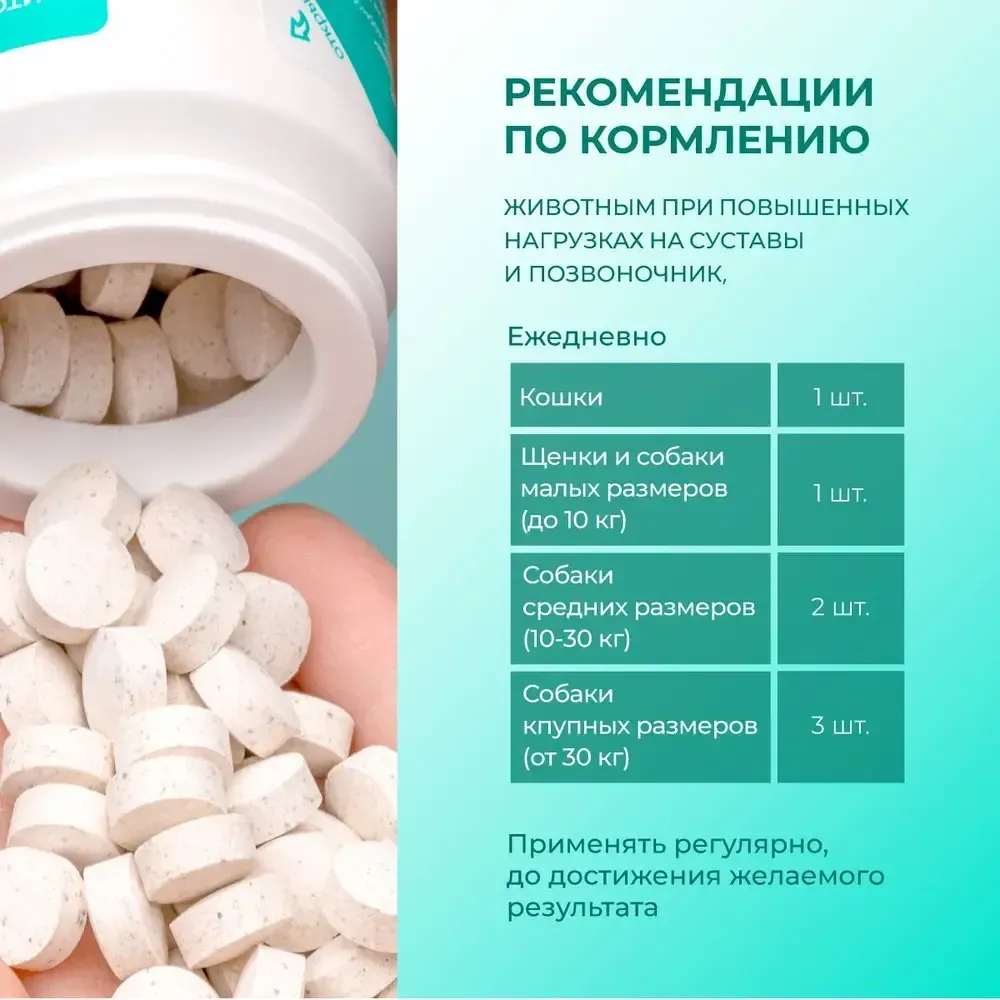 Комплекс Фитомины Форте для суставов кошек и собак, 200 таблеток Комплекс Фитомины Форте для суставов кошек и собак, 200 таблеток