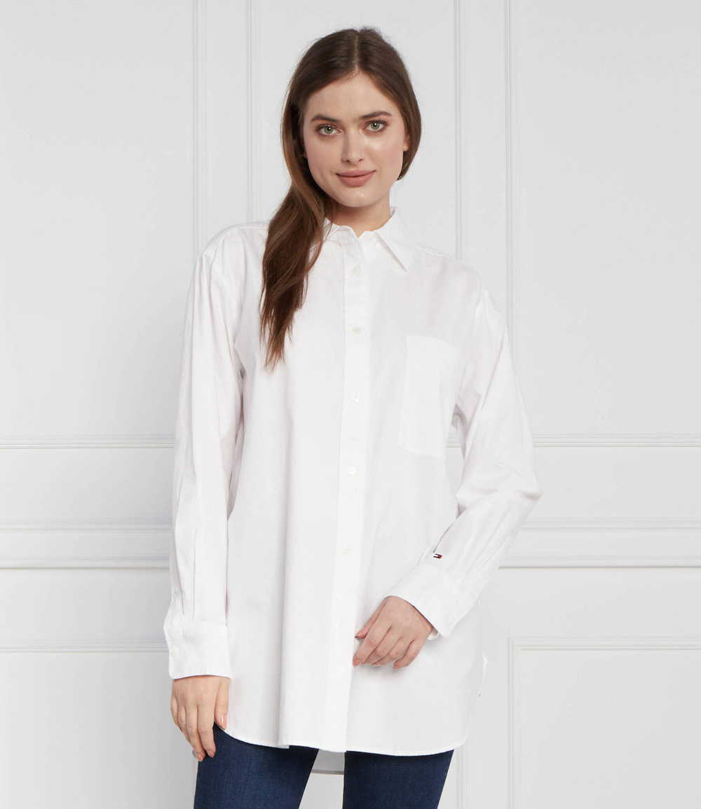 Рубашка OXFORD LS Tommy Hilfiger - белый(WW0WW38968)