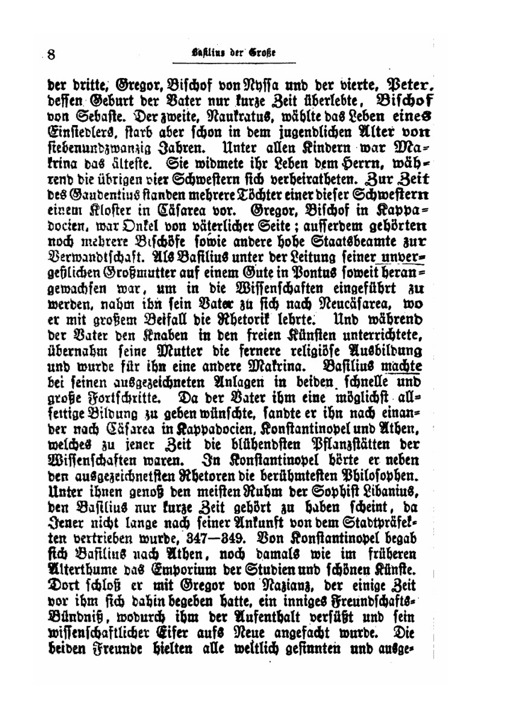Ausgewählte Schriften. Des hl. Basilius des Grossen, Volume 1 | Saint Basil