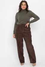 Брюки вельветовые Брауни (коричневые) Б14442-25М LT Collection