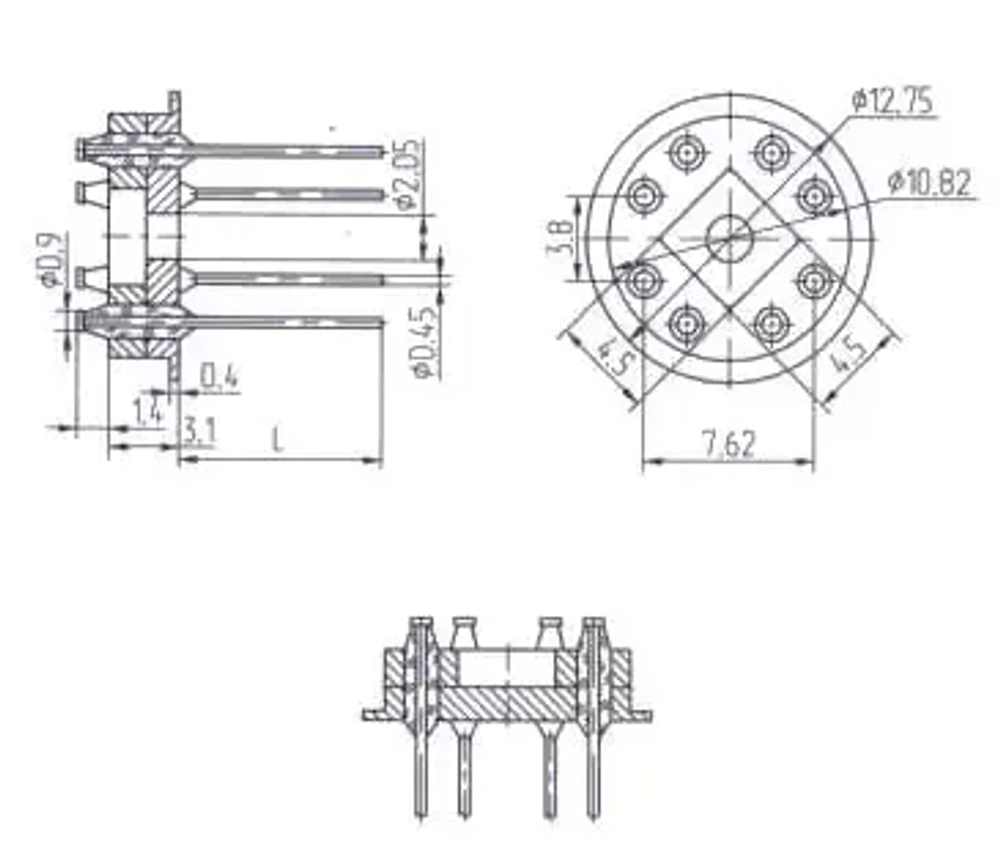 Сенсор СГ-2140-А1 на оксид углерода (СО) серии Сенсис-2000