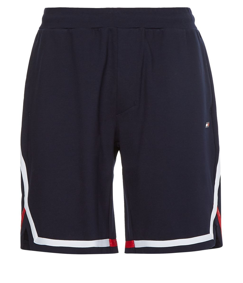 Мужские теннисные шорты Tommy Hilfiger Trim Short - небесный