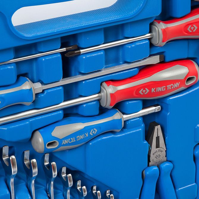 KING TONY (7598MR) Набор инструментов универсальный, 97 предметов