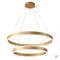Подвесной светодиодный светильник Crystal Lux MUCHOS SP123W LED GOLD